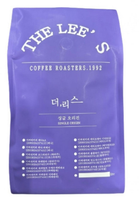 (고소/달달)이씨네커피 케냐AA원두, 1개, 500g, 홀빈(분쇄안함)
