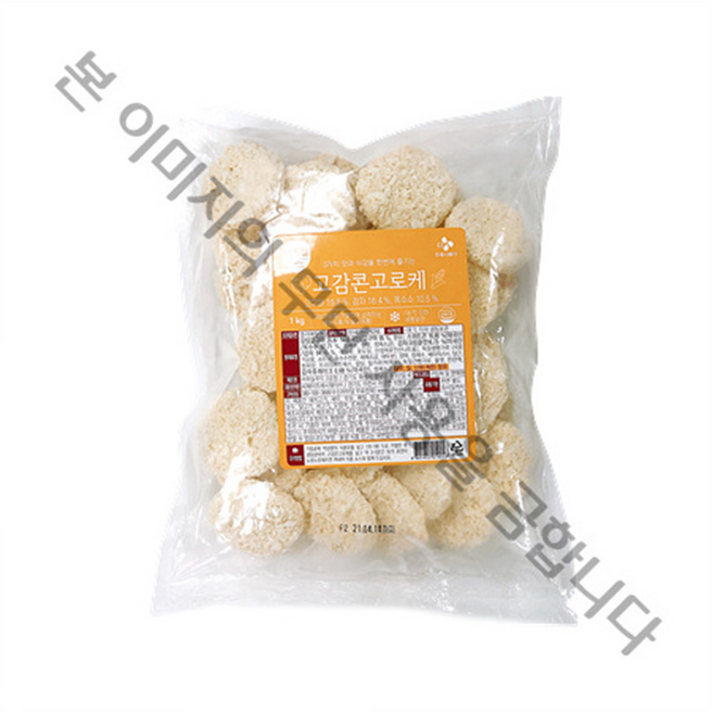 CJ 이츠웰 고감콘 고로케 1KG, 1개