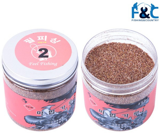 필피싱 마법가루 점성증가 떡밥첨가제 붕어떡밥, 딸기, 02(굵은입자)