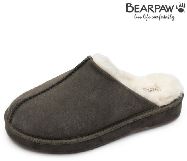 베어파우 BEARPAW 남성 양털 슬리퍼 RYAN 실브라운 K2689311QD 2979805