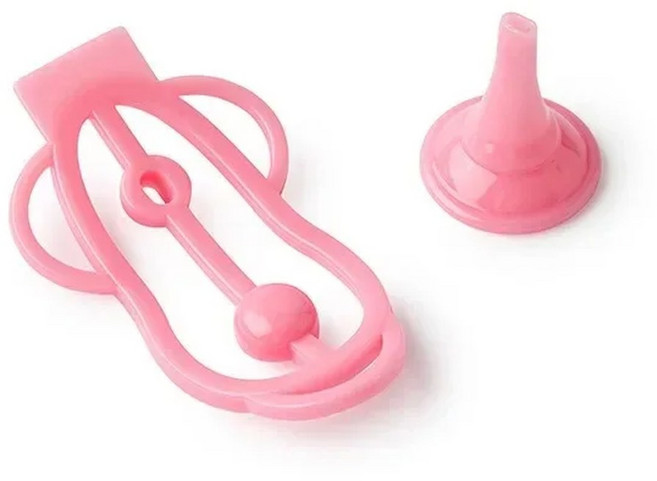 SISSY TRAINING FUFU PANTIES 가능한 CHASTIRY CHASTITY 남성 CAGE CO STRING HARNESS ANTI 클립 핑크 FALLING 조절, Pink Clip