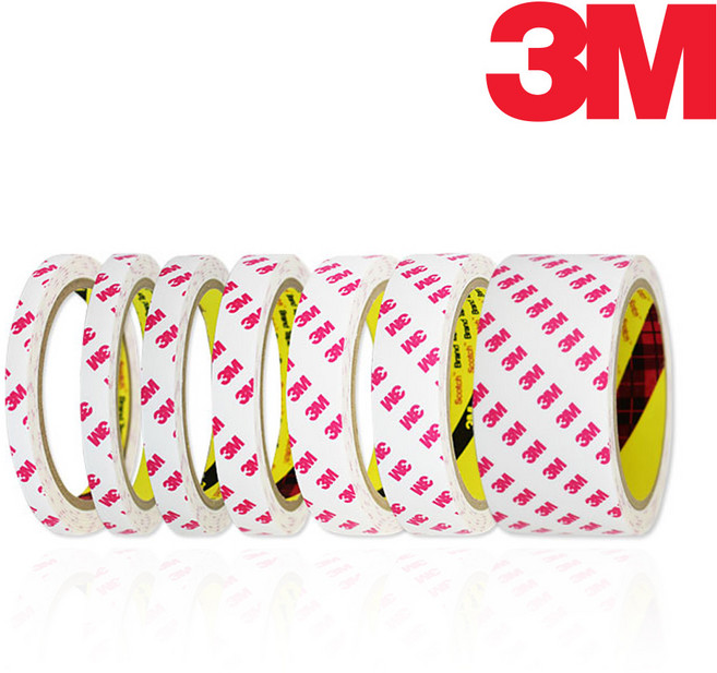 3M 4421 양면테이프 8 10 12 15 20 24 48mm 강력 백색 스펀지 PE 폼테이프, 8mm x 2m