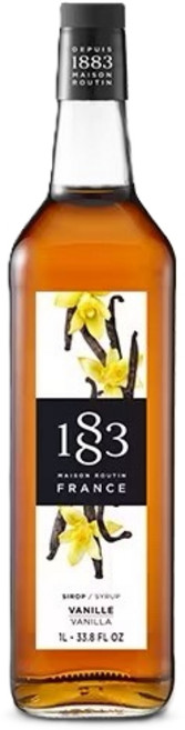 豐璽食品 1883 法國果露糖漿 1L, 1個, 香草