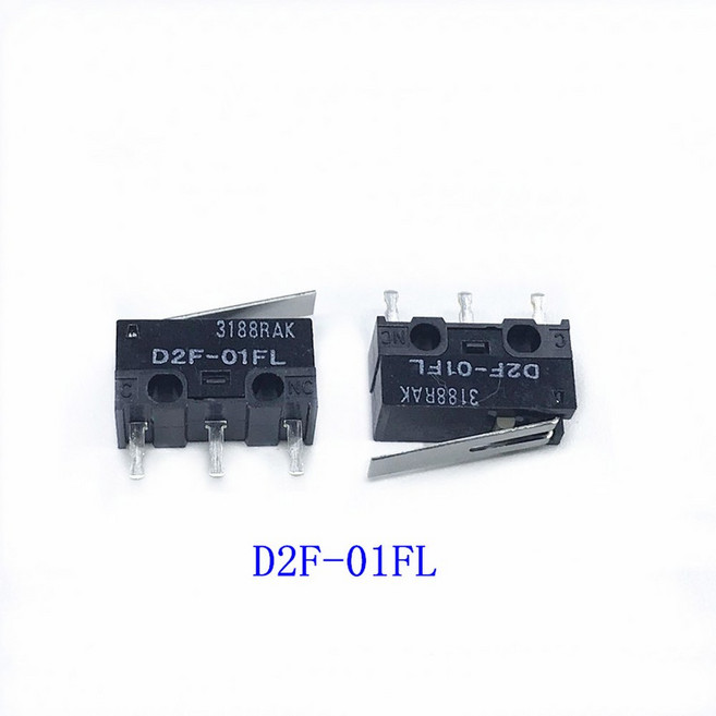2PCS 01L 60MN 스위치 D2FC 10M 01 01FL 7N 50M 01F 기존 D2F 20M, 2 pieces D2F 01FL
