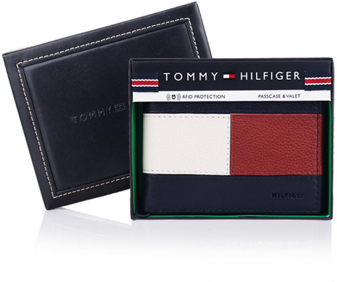 타미힐피거 남성 반지갑 20109 네이비