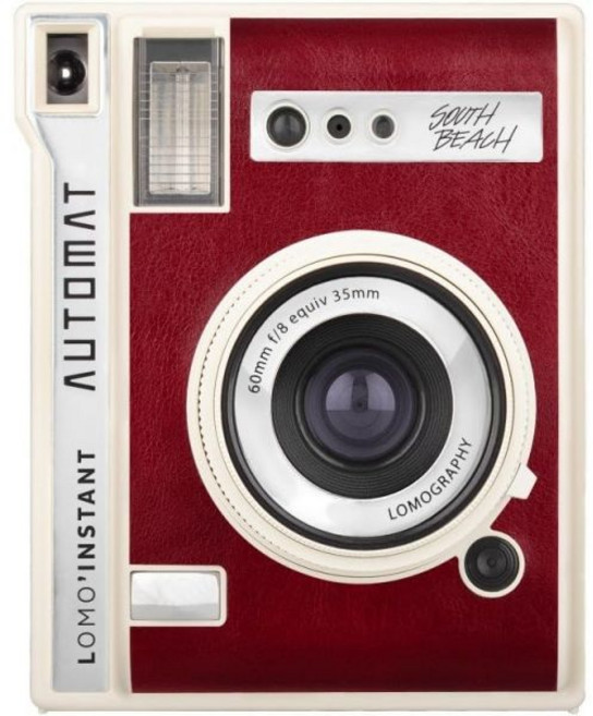 로모그래피 로모인스턴트 오토맷 사우스 비치 후지필름 인스탁스 미니 필름 호환 인스턴트 카메라 252318