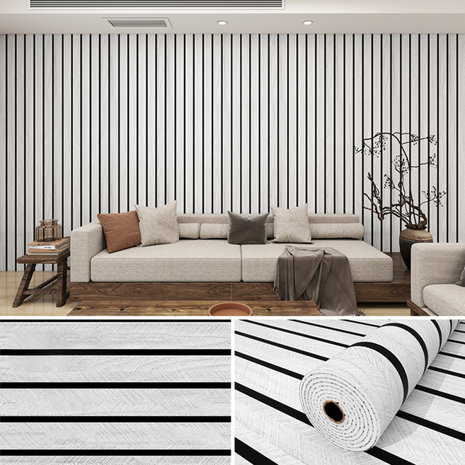 템바보드 벽지 붙이는 템바보드 단열벽지 셀프 접착식, 회백