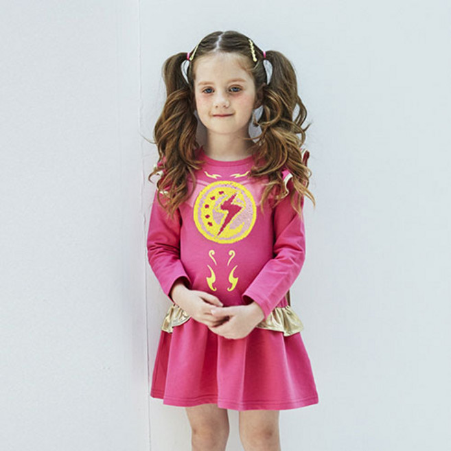 번개맨 번개걸 빛나는 원피스