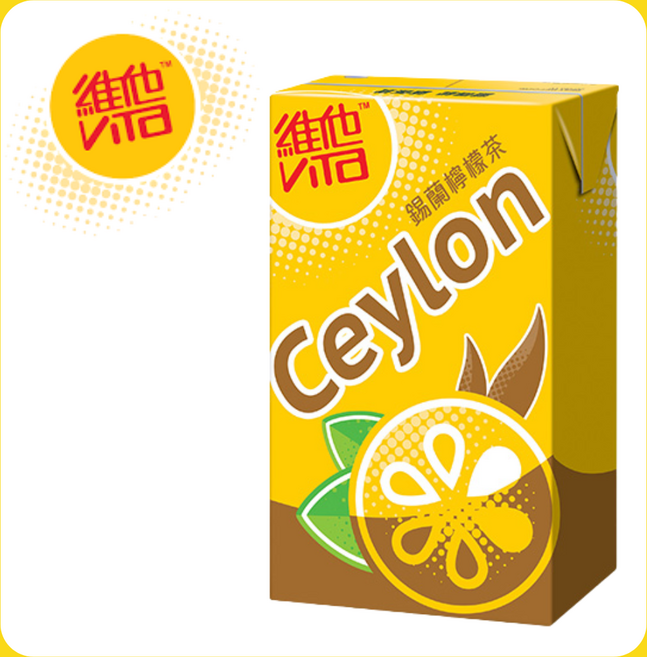 홍콩 VITA Ceylon Lemon Tea 비타실론레몬티 250ml 홍콩음료 정식수입 아이스티, 6개