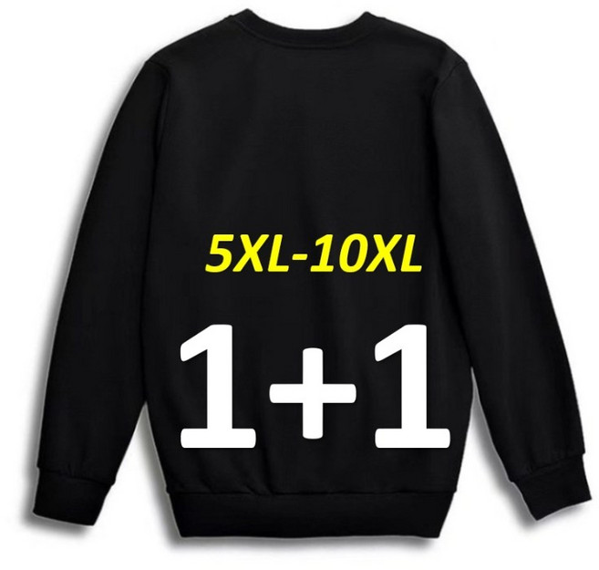 (1+1 5XL-10XL) 빅사이즈 남자 초특가 맨투맨 티셔츠 블랙 티셔츠 트레이닝복 바이크 라이더 큰 옷 오버핏 루즈핏 6XL 7XL 8XL 9XL MA012