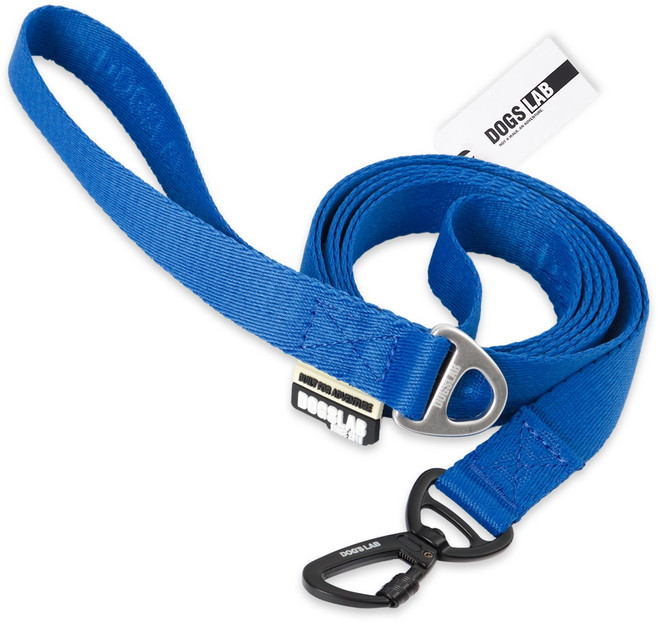 독스랩 강아지 리드줄 핸즈프리 산책줄, 1개, 클래식 블루