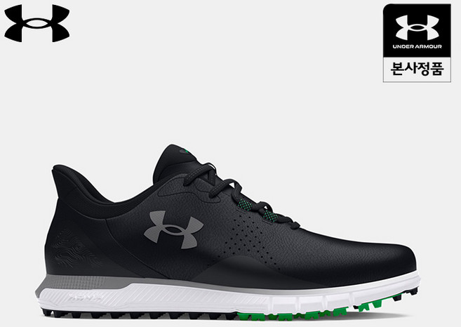 [정상가 189000원] UA 드라이브 페이드 스파이크리스 남성 와이드 골프화_302708