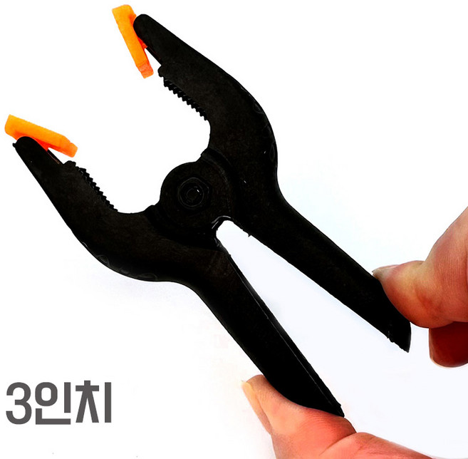 아이베란다 집게 핸디 클램프 스프링 클립 A형, 1개, 67mm