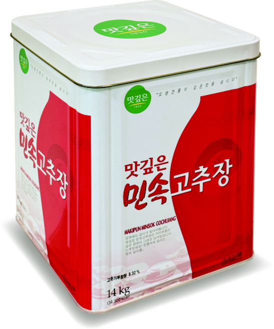 동양식품 SINCE1950 맛깊은 민속고추장, 1개, 14kg