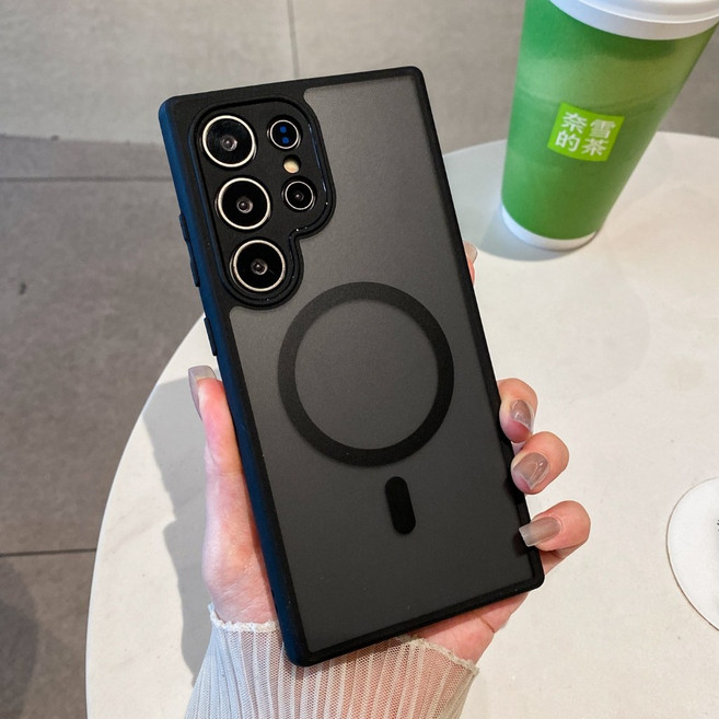 Magsafe磁吸 霧面防指紋 適用 三星 S26 Ultra 手機殼 S25 S24 Plus A57 A07 保護殼