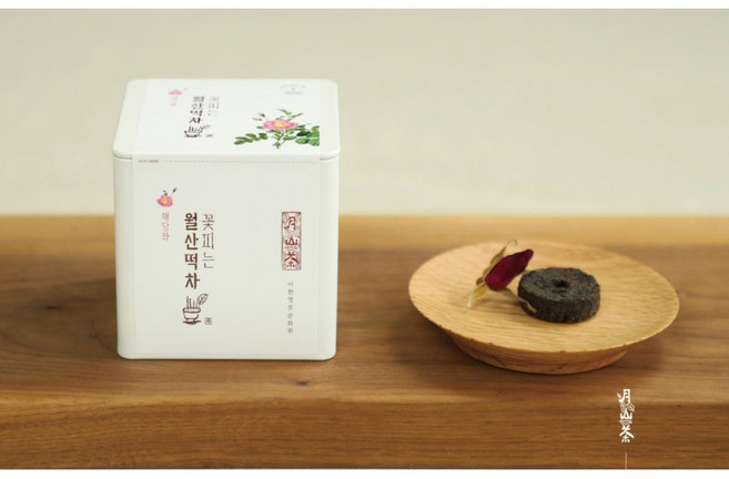 떡차 계절꽃 블렌디드 티 선물세트 꽃피는 월산떡차 해당화, 1개