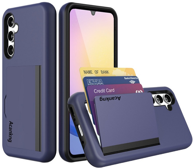 아칸크 카드 수납 범퍼 하드 휴대폰 케이스