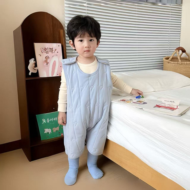 HO-OH 유아 수면조끼 아동용 겨울 아기 보온 실내조끼