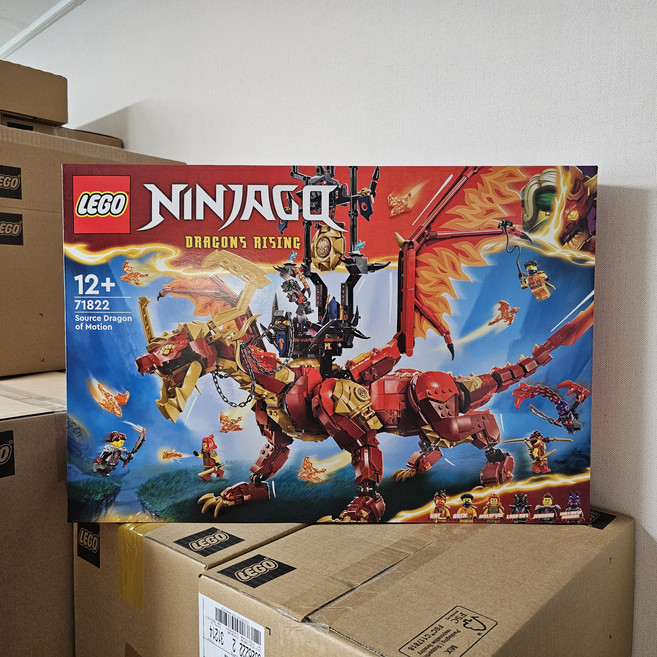 닌자고 아동용 71822 근원의 모션 드래곤 레고, 혼합색상, 1개