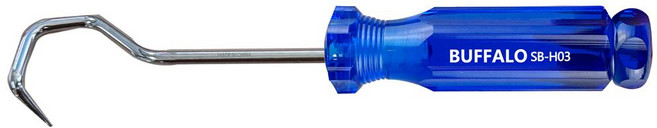 호스 빼기 드라이버 갈고리 오링 풀러 교체 탈거 리무버 씰제거, 260-1654 (SB-H03), 1개