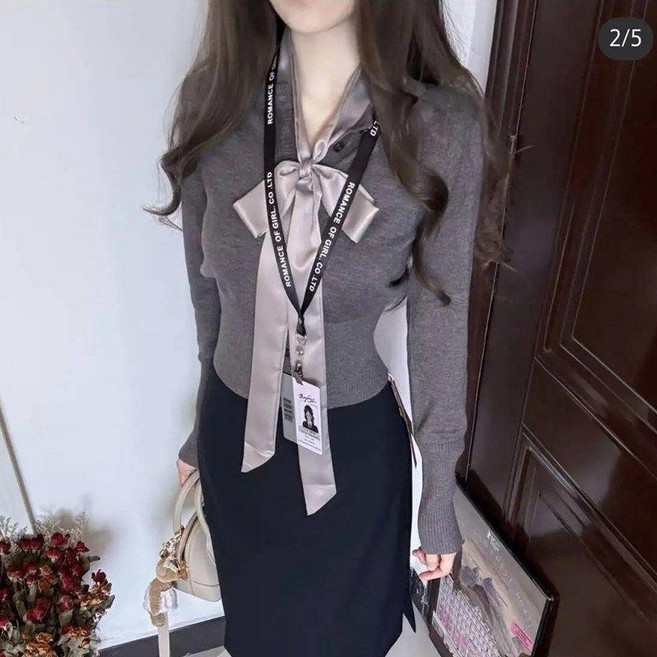 good 200釐米純色細窄長條絲巾女百搭小領巾裝飾髮帶飄帶綁包緞帶