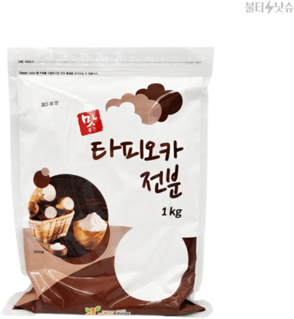 타피오카전분 건강한 밀가루 대용 전분, 1kg, 1개
