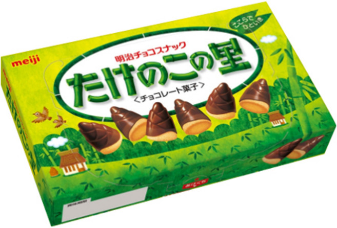 Meiji 메이지 타케노코노 사토 초코 스낵 2.47oz(70g) x 3팩, 70g, 3개
