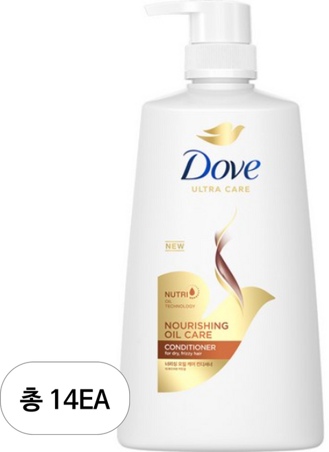 도브 너리싱 오일 케어 컨디셔너, 14개, 660ml