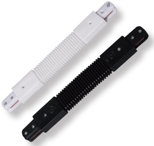 레일조명 레일 자바라연결 화이트 블랙, 1개