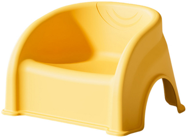 兒童靠背椅 寶寶沙發椅 讀書小椅子, 1件, 【升級靠背沙發椅 穩固防滑防摔】, 檸檬黃