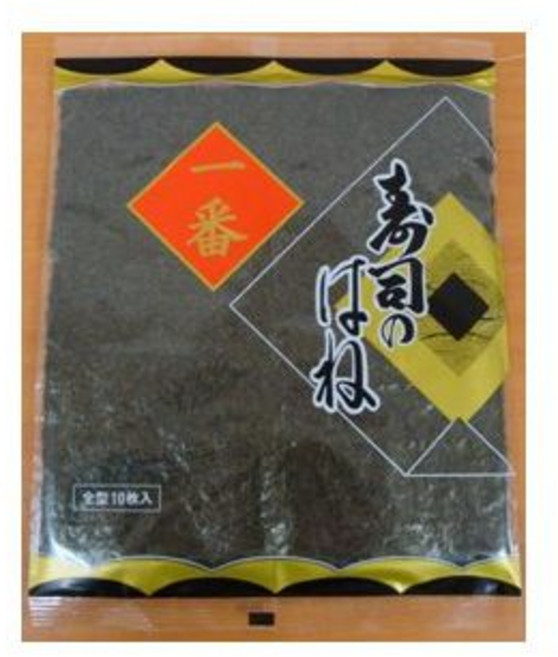 하마토미노리 하마토미 김 스시 하네이치바시 10장, 1개