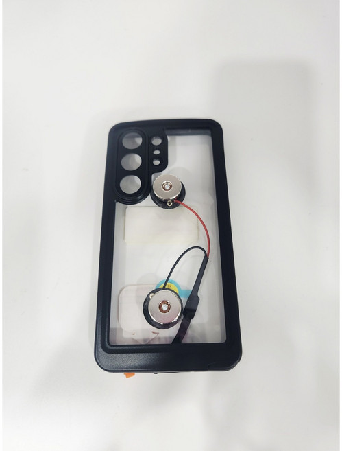 배달배행 오토바이 갤럭시 S26 시리즈 자석충전 방수케이스, S26+, 다야다