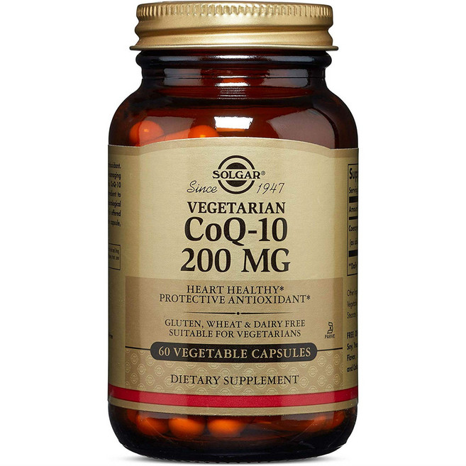 솔가 베지테리언 CoQ-10 200mg 베지터블 캡슐, 1개, 60정