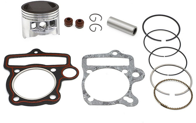 오토바이 엔진 YX140 링 키트 56mm 1 m 핀 및 가스켓 세트 YX 140cc YCF 150 Pit TRAIL DIRT BIKE, 상아