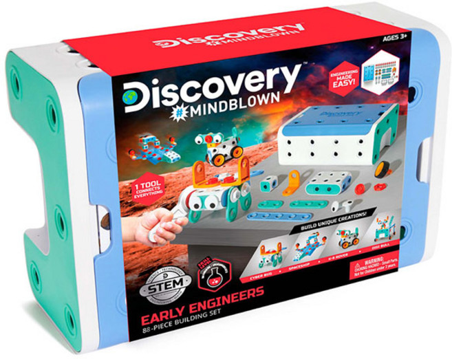 [한정특가]토이트론 디스커버리 MB 주니어 스템 내맘대로 만들기 세트 88pcs 1423011220, 단품, 1개