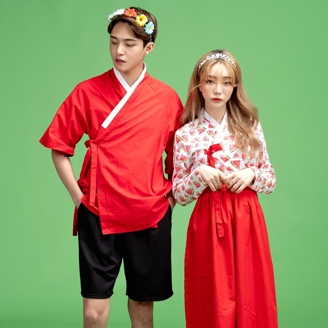 한복 반티 졸사컨셉 반티 예쁜 데일리 여자 한복세트 인생네컷 컨셉 의상