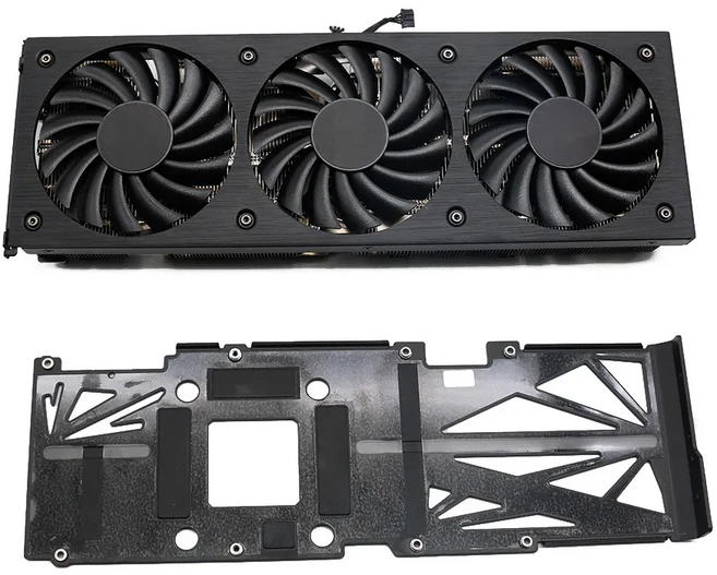 INNO3D RTX 3080 Ti X3 OC 시리즈 방열판 냉각 팬용 비디오 카드 방열판 RTX3080, 01 브라운
