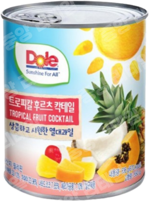 돌 후르츠칵테일, 836g, 3개