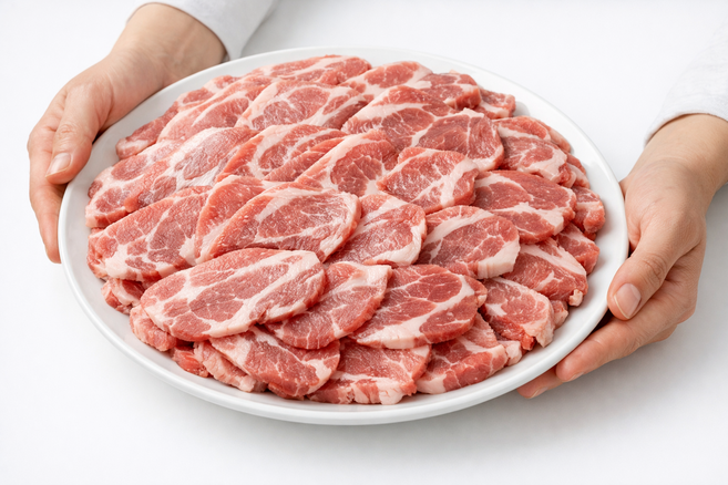 냉동 목살 1kg 수입산 구이용 제육 업소용 찌개용 목살, 1개