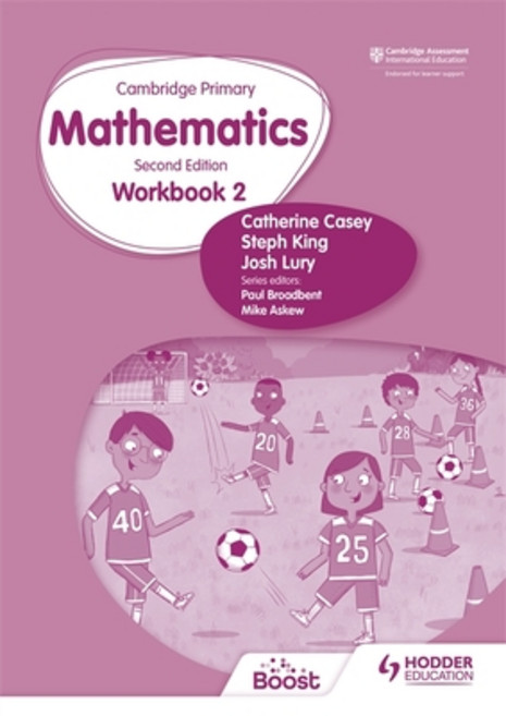 (영문도서) Cambridge Primary Mathematics Workbook 2 Second Edition: Hodder Education Group Paperback, English, 9781398301177