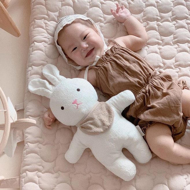 헬로미니미 아기 애착인형 밤부 곰 토끼 L SIZE, 토끼  L size