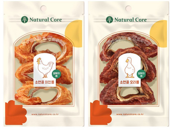 네츄럴코어 소연골 65g 2종 (치킨롤오리롤), 1개