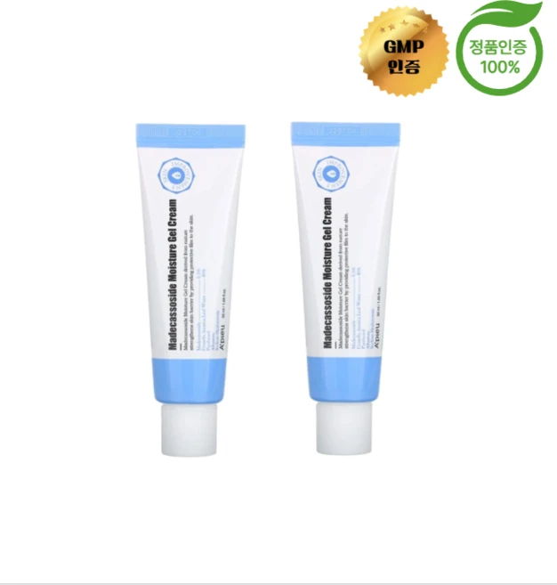 1+1 어퓨 마데카소사이드 모이스처 젤 크림 마데카크림 50ml, 2개 - 쿠팡