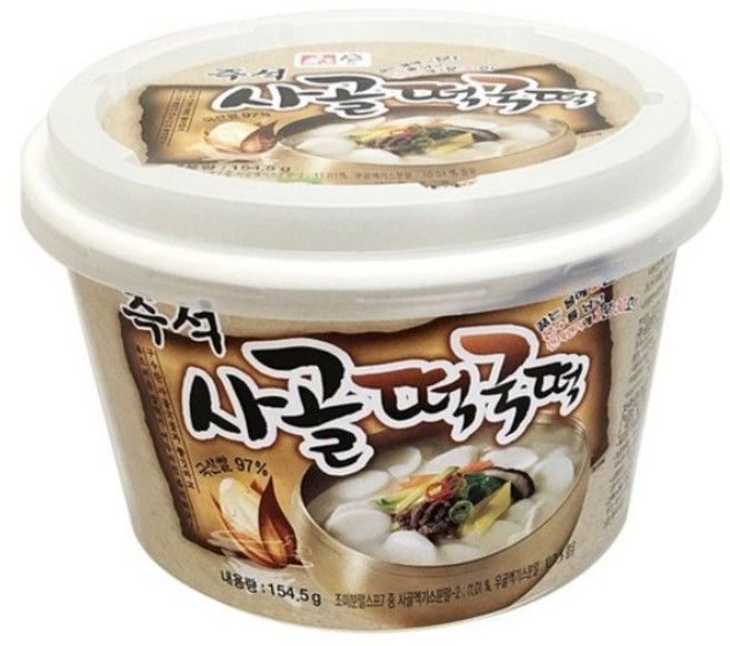송학 즉석 사골 떡국떡 153.5g 1개입 1개, 1개