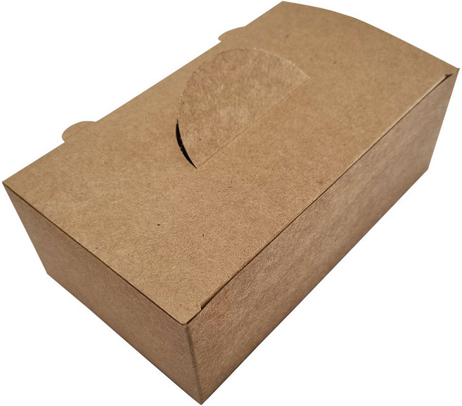 베스트박스 크라프트 치킨박스(대) 닭강정 돈까스 튀김 포장상자 포장용기 200개입, 크라프트 치킨박스(대) 200개입, 1개