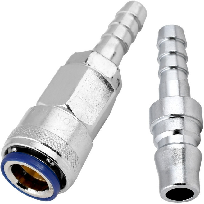 노바마켓 국산 자동에어카플러 OSH30 + PH30 세트 내경9.5mm 호스용 고압호스용 콤프레샤부속 원터치형