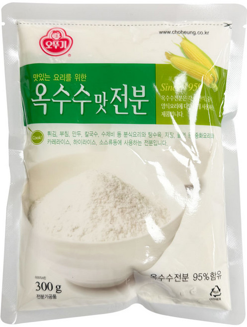 오뚜기 옥수수 전분, 300g, 1세트