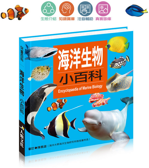 人類文化 海洋生物小百科，兒童科普啟蒙讀物, 平裝