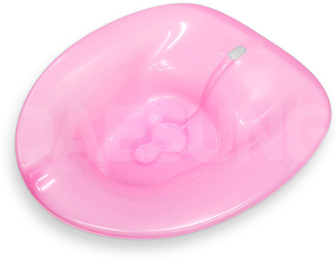 국산 듀오 소프트 좌욕기 가정용 임산부 변기 좌욕 대야, 핑크, 1개