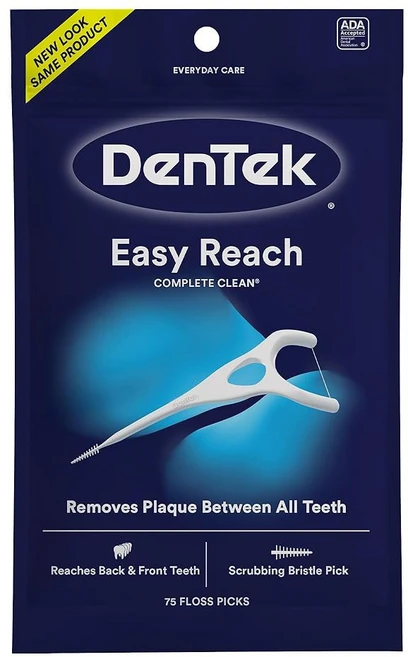 덴텍 컴포트 클린 민감 잇몸 치실 75개 6팩, 75 Count (Pack of 1) - 쿠팡